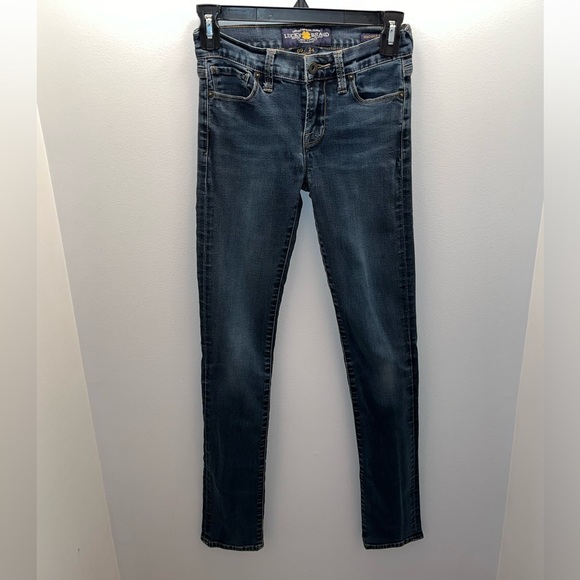 Lucky Brand Brooke Straight 00 Jeans - Picture 1 of 4